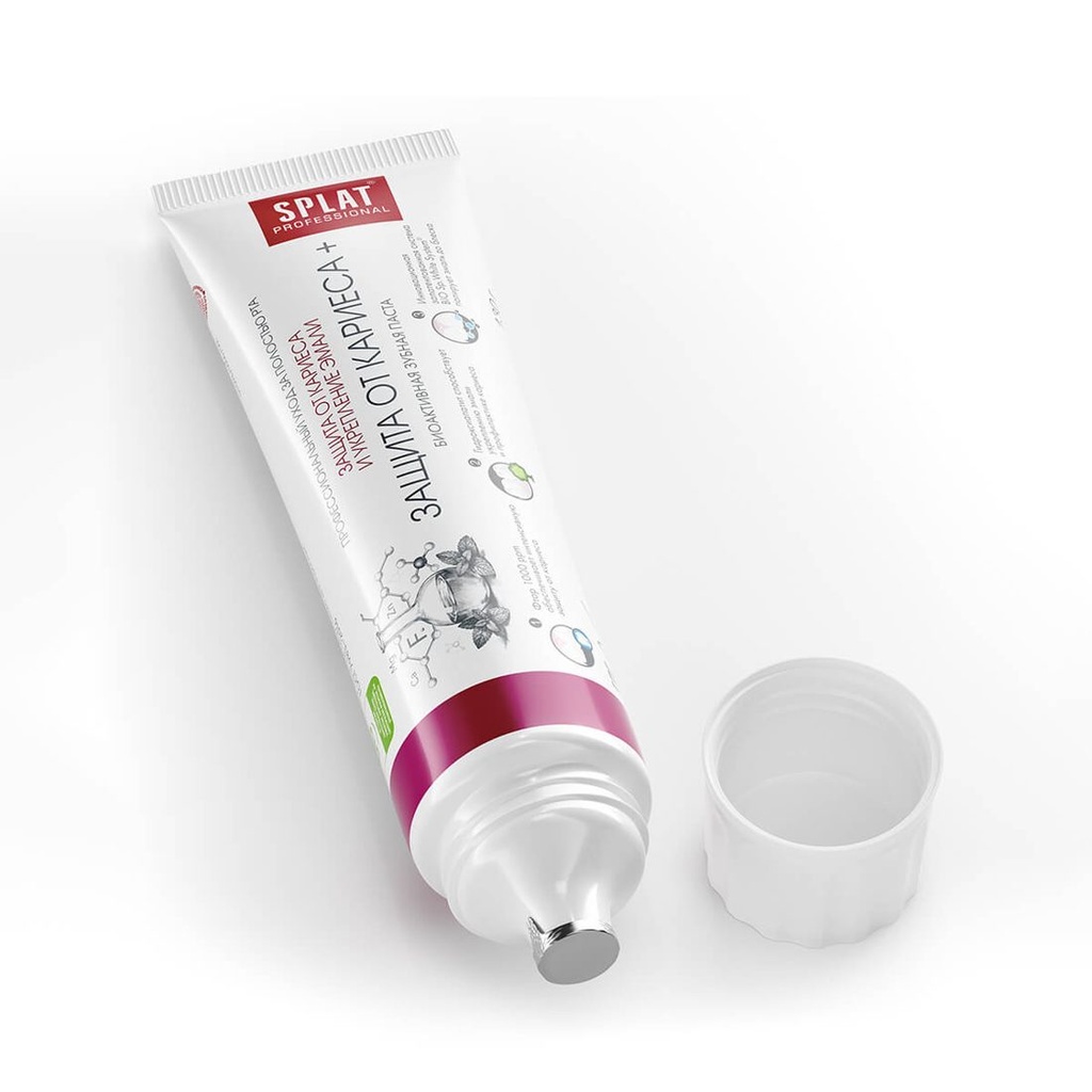 SPLAT Professional Toothpaste Caries Protection+ with Biofluoride, 100 ml 4
