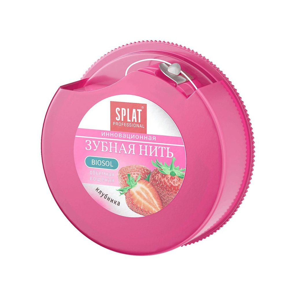 SPLAT Professional DentalFloss Expanding, Strawberry, 30 m 2