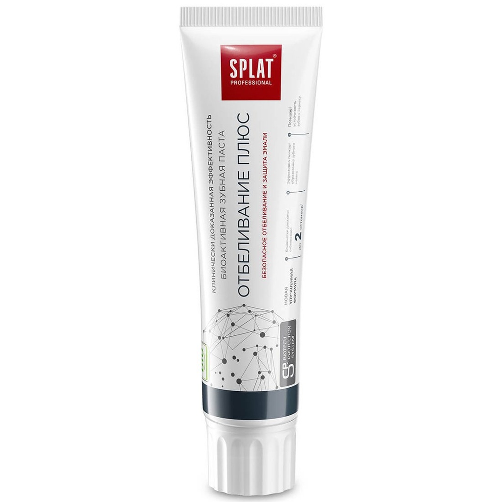 SPLAT Professional White Plus Toothpaste Whitening & Enamel Strengthening, 100 ml 3
