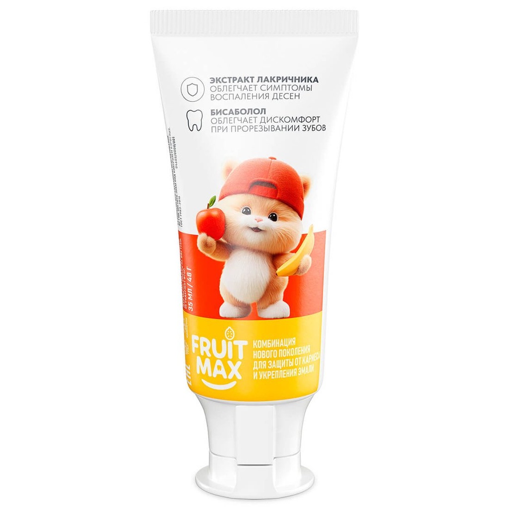 SPLAT Baby Natural Toothpaste Apple & Banana, 0+, 35 ml 2