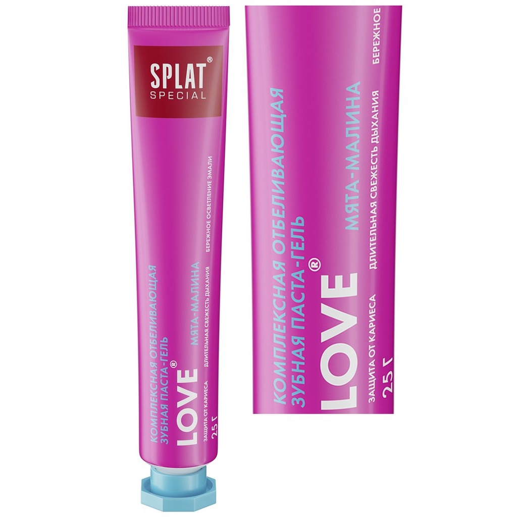SPLAT Special Love Travel Set Toothpaste & Brush, 25 g 5