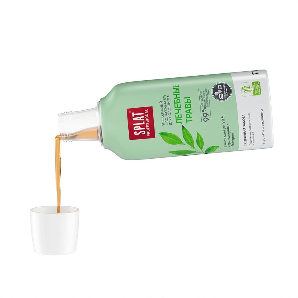 SPLAT Professional Mouthwash Medical Herbs, 275 ml 4
