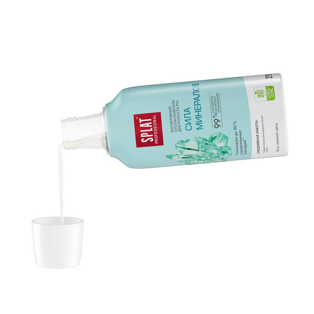 SPLAT Professional Mouthwash Mineral Power, 275 ml 4