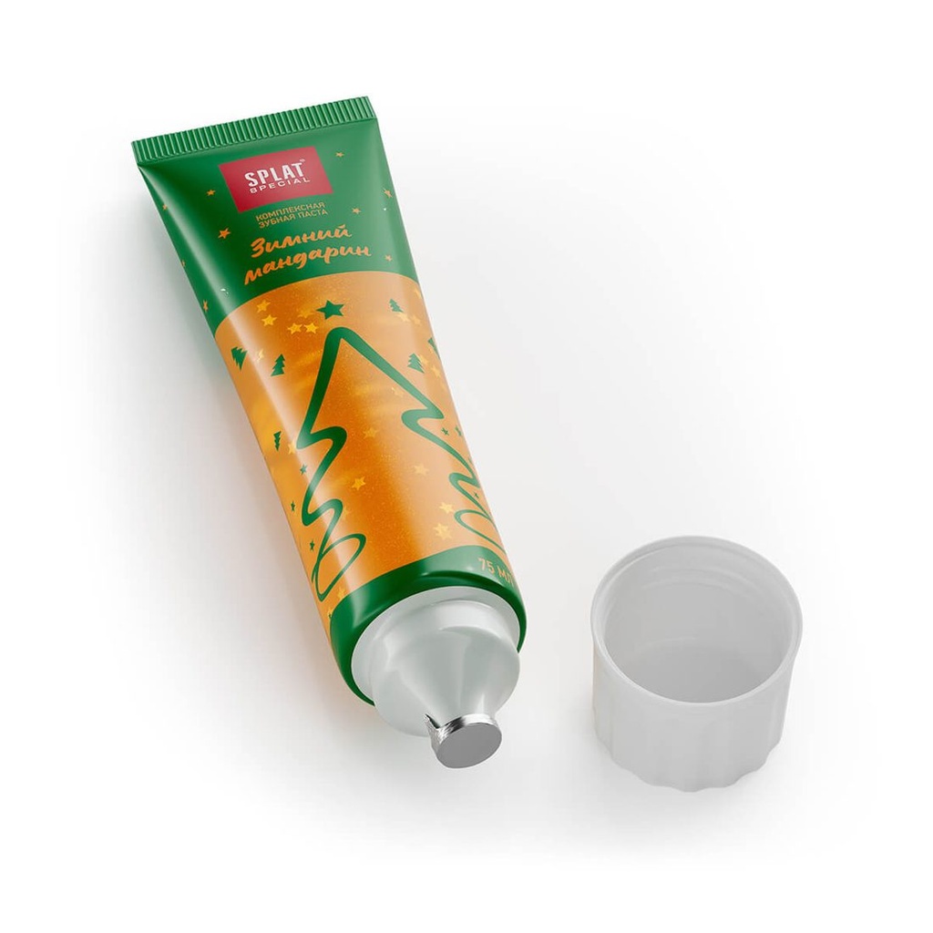 SPLAT Special Winter Tangerine Toothpaste, 75 ml 6