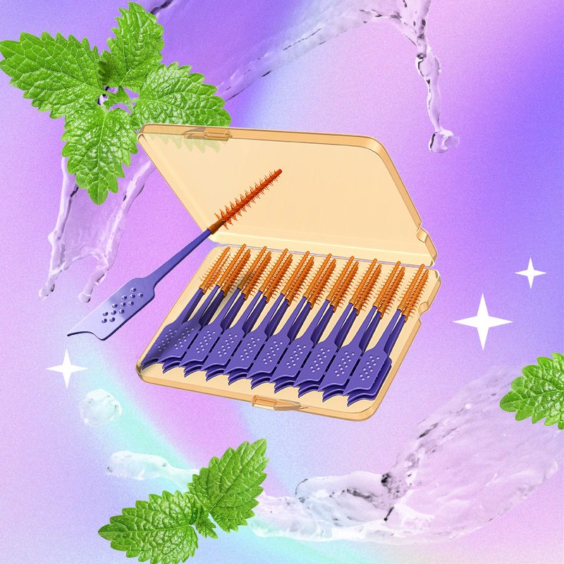 Smilex Ortho+ Interdental Brushes Mint, size S, soft, 30 pcs 5