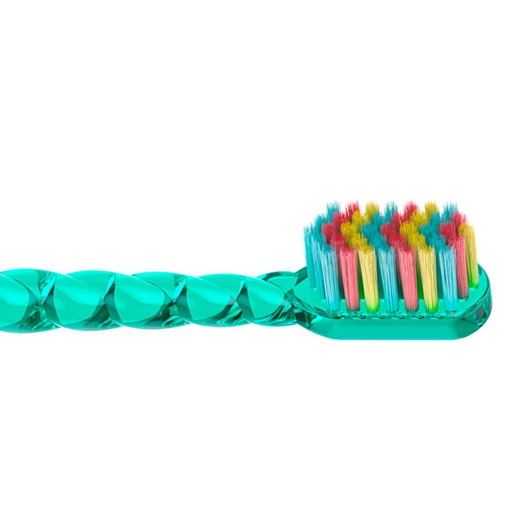 Juicy Lab UniMagic Unicorn Magic Kids Toothbrush with Silver Ions, Pearl, 2-pack 3