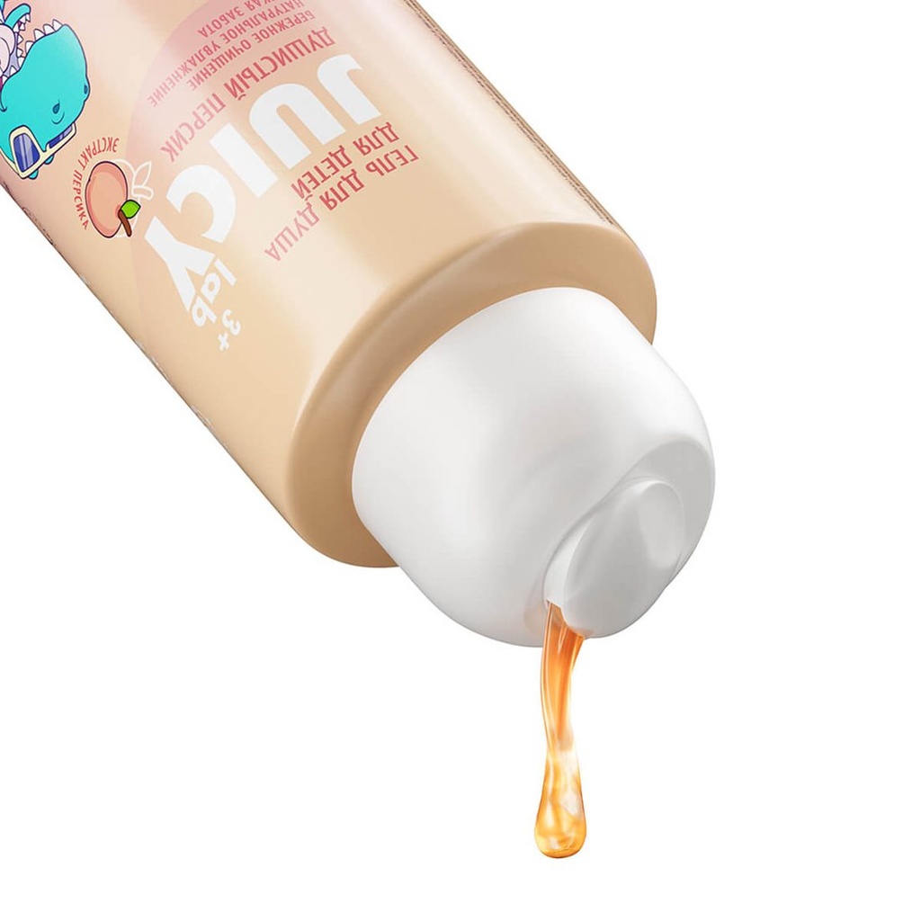 Juicy Lab Kids Shower Gel Fragrant Peach, 400 ml 3