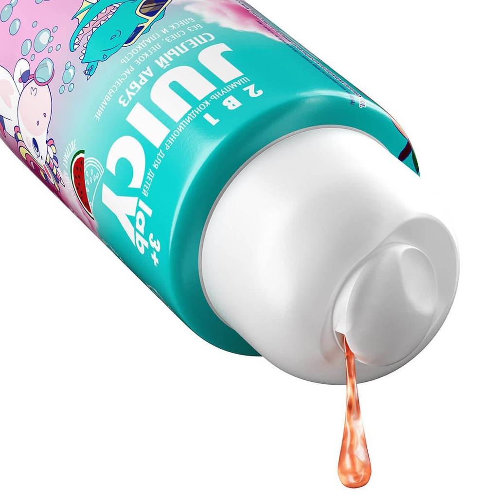 Juicy Lab Kids Shampoo-Conditioner 2-in-1 Watermelon, 250 ml 5