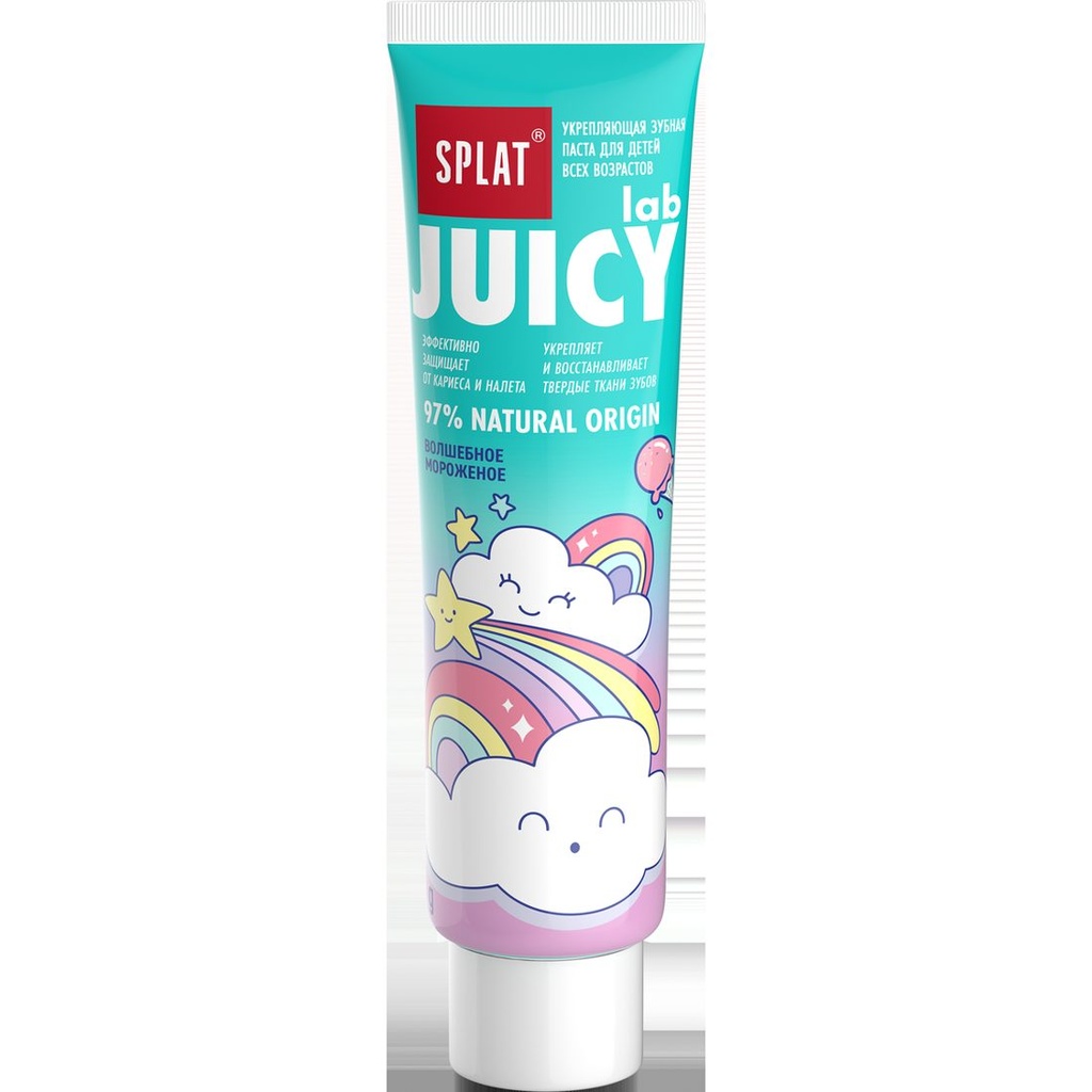 Juicy Lab Kids Toothpaste Magic Ice Cream, fluoride-free, 80 g 2