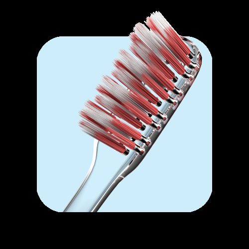 SPLAT Clinic Care Medium Toothbrush, dual-level bristles 5