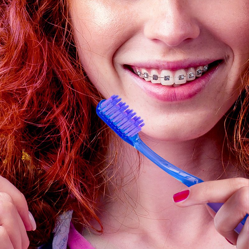 Smilex Ortho+ Orthodontic Toothbrush, soft 4