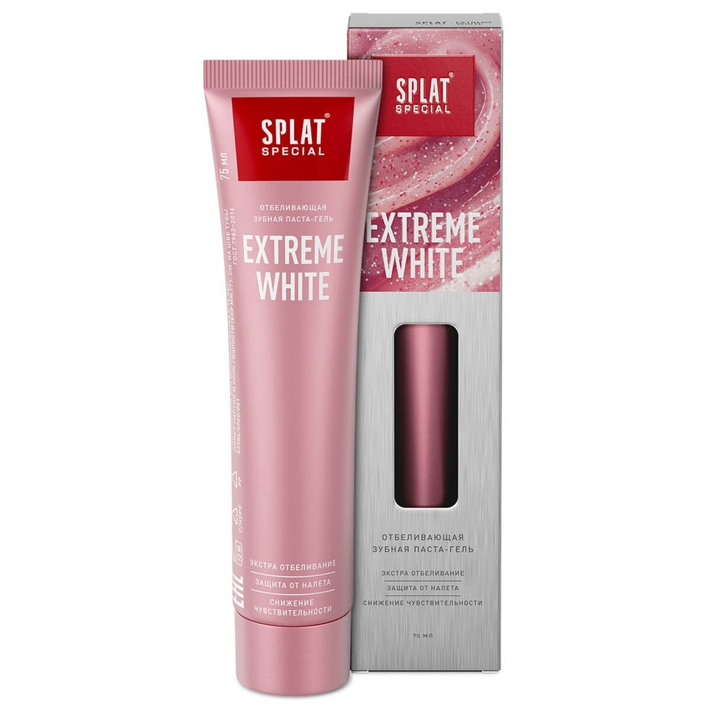 معجون الأسنان SPLAT® Special Extreme White / تبييض فائق، 75 مل