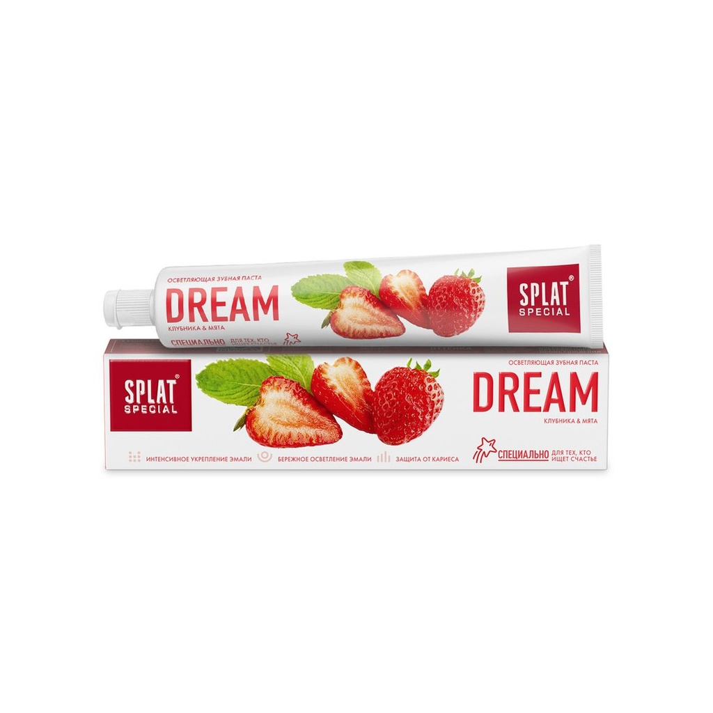 معجون أسنان SPLAT® Special DREAM للتبييض وتقليل الحساسية، 75 مل
