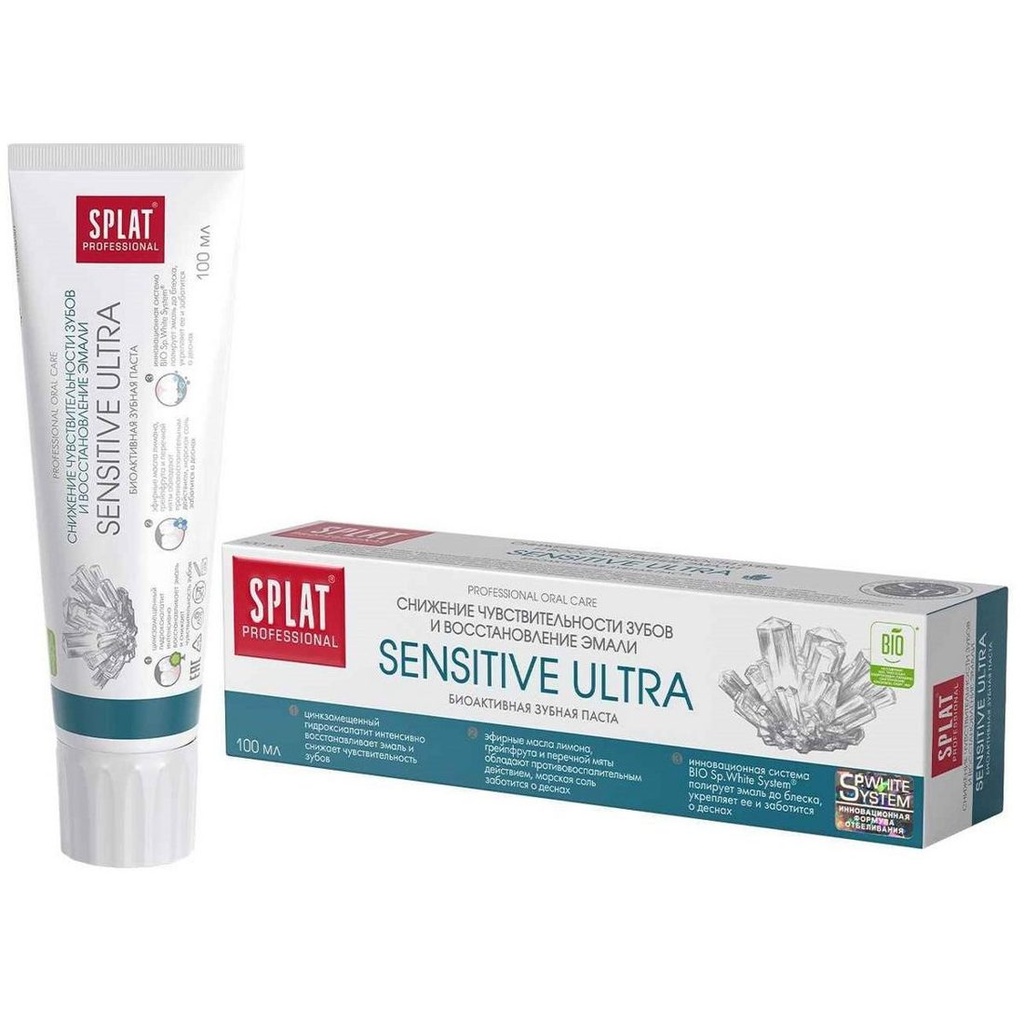 SPLAT Professional Sensitive Ultra Toothpaste, 100 ml