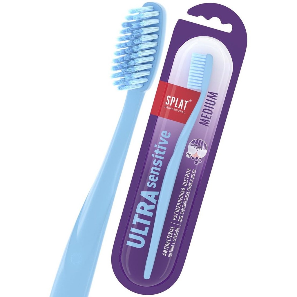 SPLAT Professional Ultra Sensitive Toothbrush, medium